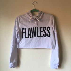 Crop Sweatshirt “FLAWLESS”